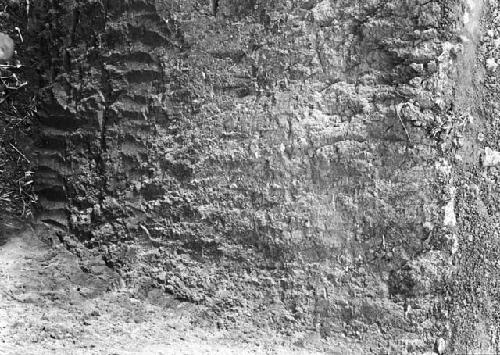 View of grave excavation 2-31, south bank