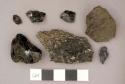 Coal fragments, various sizs