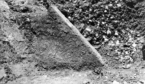 Mound A; Structure 6; South side of stairway