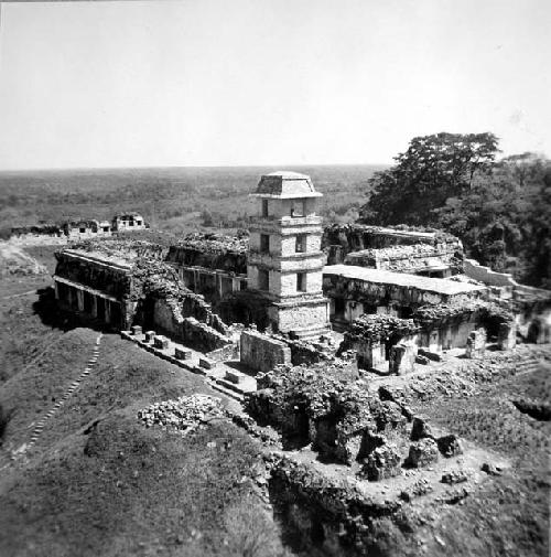 Palace, from Temple of Inscriptions.