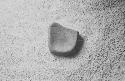 Fragment of fine grained stone pendant (?)  cat 52-8