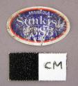 Plastic, "Sunkist" sticker