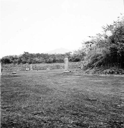 Great Plaza, from about center of west side to east northeast