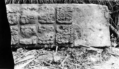 Front upper piece of Stela 19