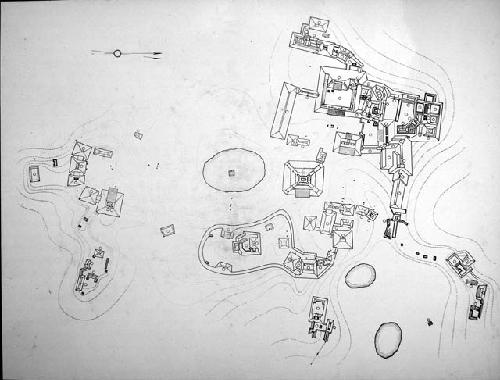 Site Map of El Palmar