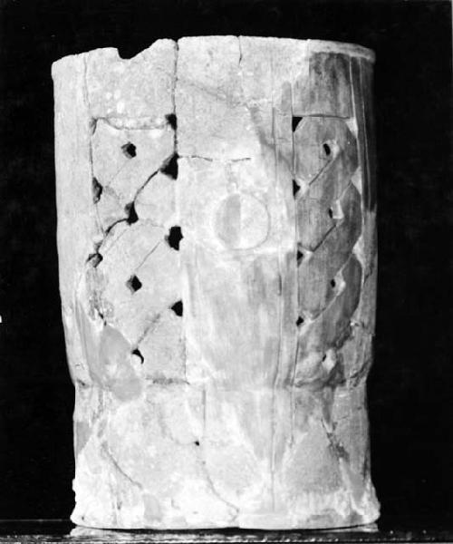 Reconstructed Tulum incensario ware