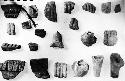 Sherds and miscellaneous ceramic fragments