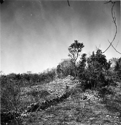 View of Casa 2 from cistern