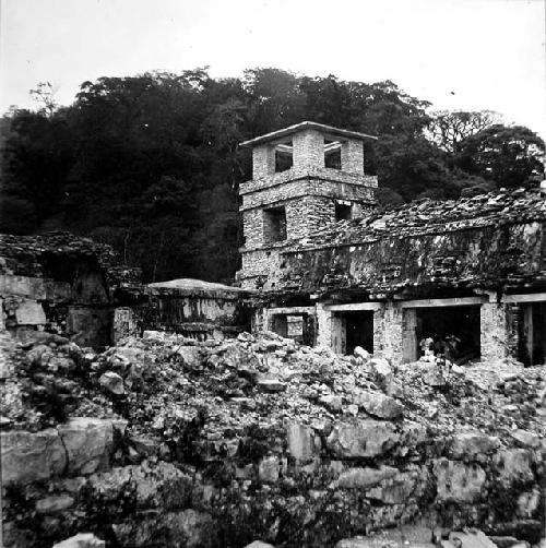 Palace. Tower seen from NE