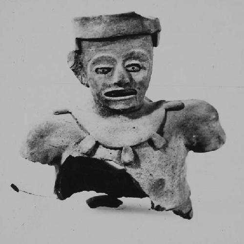 Pottery figurine