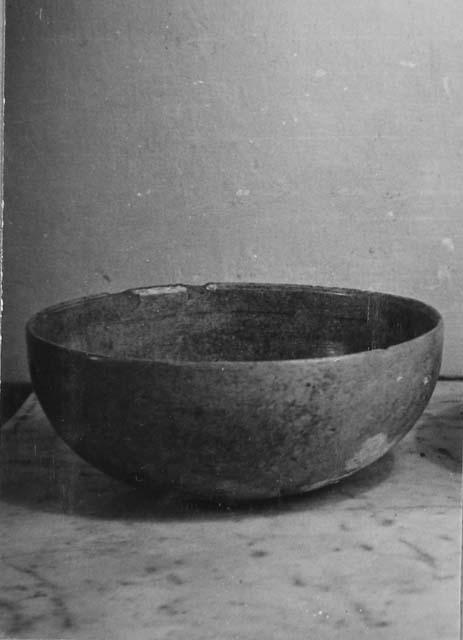 Pottery bowl