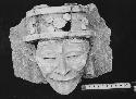 Effigy incensario head-God D.  Str. R-86, Burial Cist II