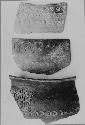 Potsherds with stamped decoration