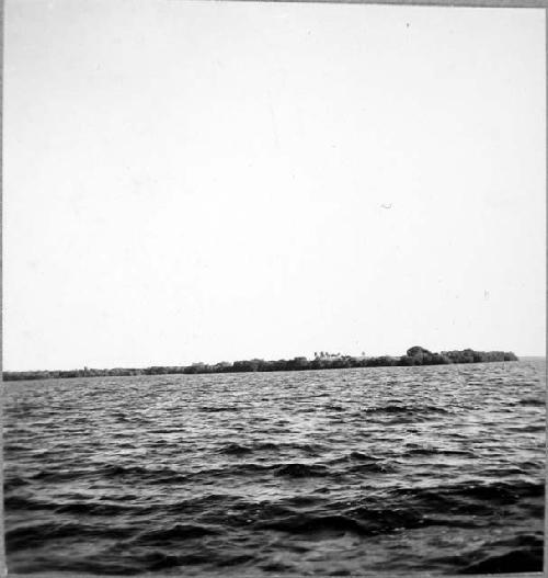 Island and Ruins of Isla de Piedra.