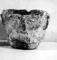 Ceramic vessel, effigy, anthropmorphic face