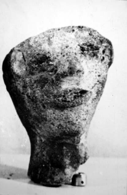 Ceramic vessel, effigy, anthropmorphic face