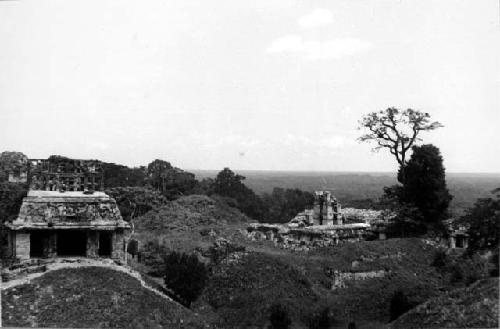 Temple of the Sun and Palace, from Southeast