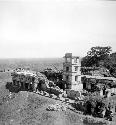 Palace seen from the Temple of the Inscriptions