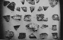 Assorted ceramic fragments