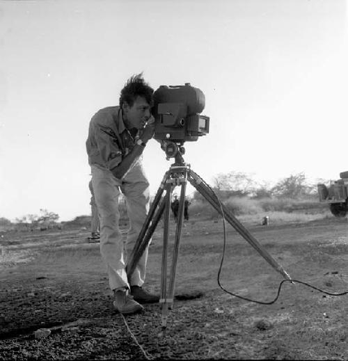 Robert Gardner filming