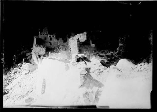 Cliff Palace - Speaker Chief's House From the West Above Kiva O