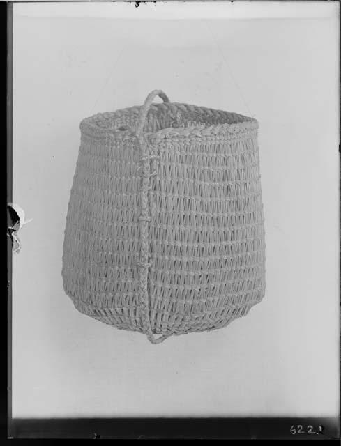 Basket In Possession of Mrs. Edwin A. Vanderhoop