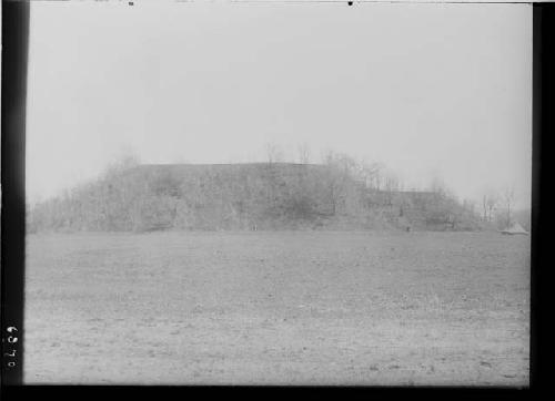 Great mound looking east