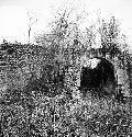 Archway and north wing of colonial church