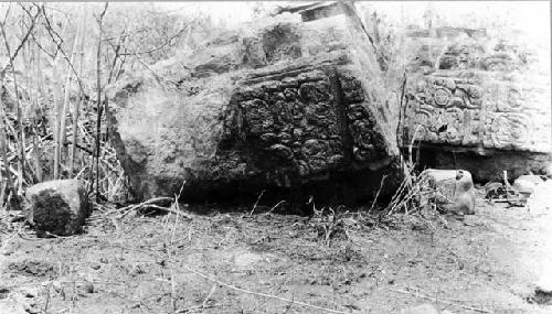 Bottom nodule side of Stela 3