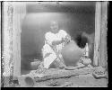 Woman Modelling Pottery