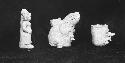 Ditto 38, except for tripod cup: Porous grayware figurine, effigies