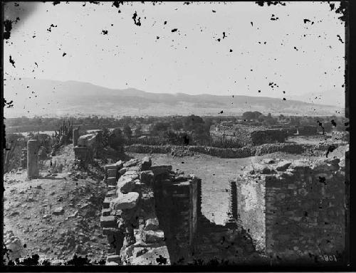 Looking south from east wall of Hall of Six Columns