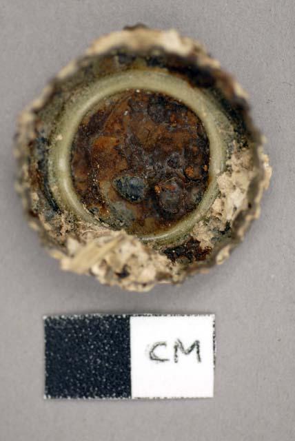 Metal, bottle cap, corrosion