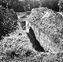 Trench cut eastward from the cache, Mound C-III-6