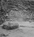 Circular masonry altar at Structure Q162