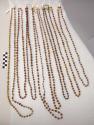 Seed and bead necklaces or bandoleers