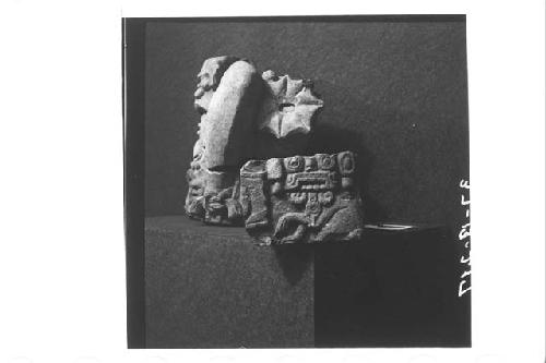 Sculpture from Temple 26 in Peabody Museum