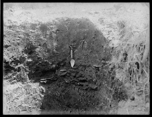 Excavation-site of pottery