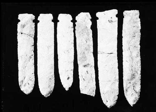 Large flint daggers