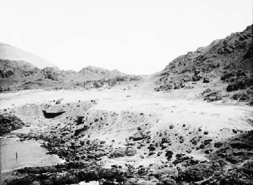 Panorama of Taltal Bay from point on South Side