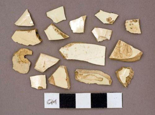 Ceramic, creamware, sherds