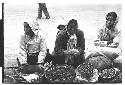 Women selling spices outdoors