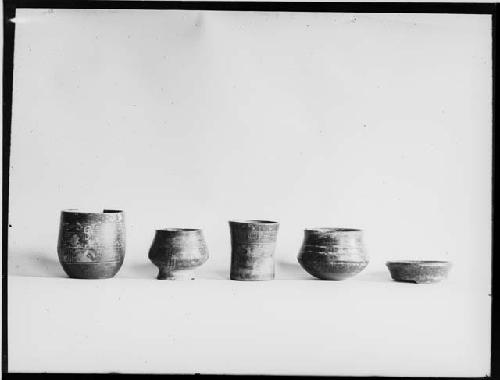 Pottery from tombs