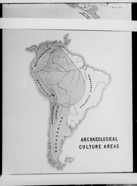 Map of South America