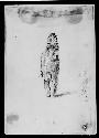 Sisseton Chief. Pencil Sketch by Seth Eastman.