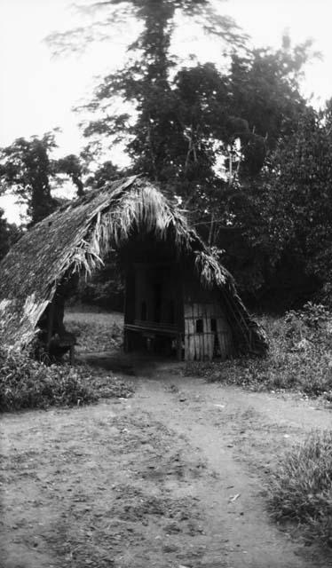 Shrine at village entrance, Sapa, Sabo Clan