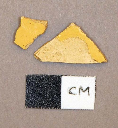 Ceramic, staffordshire slipware, sherds