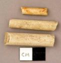 Ceramic, pipe stem, fragments of pipe stems