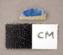 Ceramic, pearlware, sherd with blue transfer print