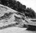 Mound B- Junction of Platform I, basal step, 1st terrace wall, north stairwall